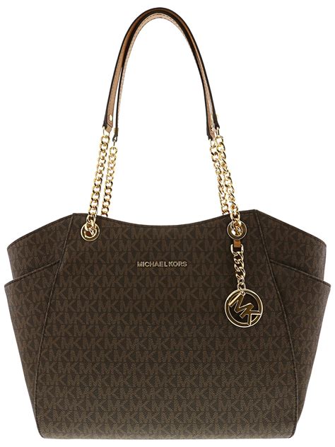 michael kors large jet set chain shoulder bag|Michael Kors shoulder crossbody bag.